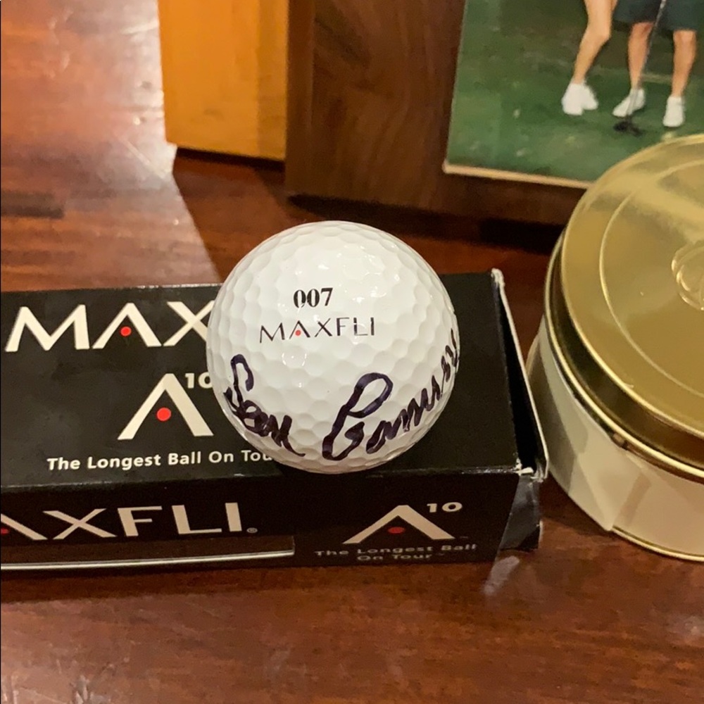 Exclusive SEAN CONNERY CUSTOM “007” AUTOGRAPHED.